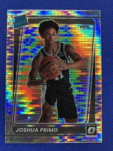 2021-22 #162 Joshua Primo Donruss clasificación óptica novato Silver Pulsar Prizm - Imagen 1 de 2