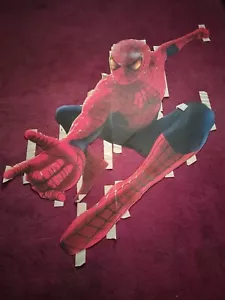 Spiderman Movie Blockbuster Video Rental window cling Poster 5 feet HUGE rare - Picture 1 of 10