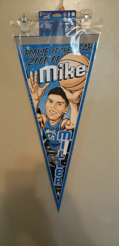 ORLANDO MAGIC MIKE MILLER NBA FELT PENNANT 08/23/20 Cover