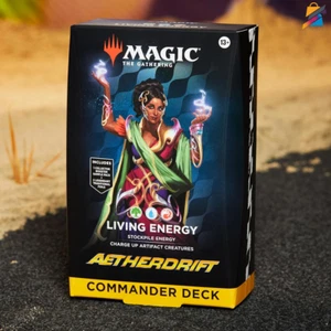 MTG Aetherdrift Commander Deck Living Energy | Foil Legends + Collector Pack - Picture 1 of 11
