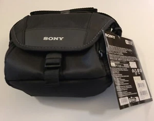 Sony JAPAN Soft carrying case LCS-U11B Black For Digital Video Camera, NEW CASE! - Picture 1 of 9