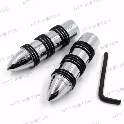 estriba cromada para Suzuki Intruder 1400/Boulevard S83 (delantera) Marauder 800 (delantera) Foto 1 de 4