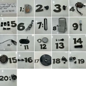 VINTAGE SINGER 221 FEATHERWEIGHT PARTS FROM 1952 - Picture 1 of 37