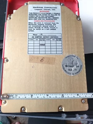 Vintage (March 1988) Miniscribe 3650 40M Drive - Image 1 of 4