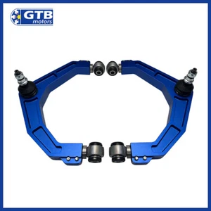 Brazos de control superiores de aluminio azul elevación UCA de 2-4" para Dodge Ram 1500 2006-22 4x4 - Imagen 1 de 13