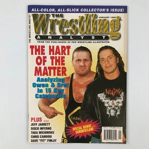 The Wrestling Analyst Magazine January 1999 Cover: Bret & Owen Hart - Bild 1 von 2