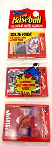 Factory Sealed Random 1990 Donruss Baseball Rack Packs - Bild 1 von 2