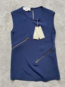 Stella McCartney sleeveless blouse. Blue. BNWT. - Picture 1 of 7