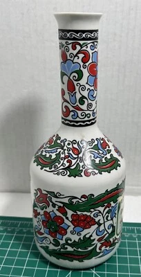 Винтажный Metaxa Grand Olympian Reserve ~ Фарфоровый Пустой Графин с Ручной Росписью Греция - Изображение 1 из 4