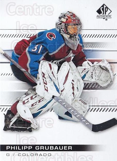 2019-20 Sp Authentic #91 Philipp Grubauer - Image 1 of 1