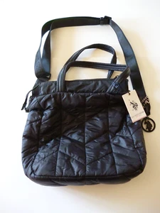 U.S. Polo Assn. Shoulder Bag Cape Girardeau L Shopping Nylon/PU Black Zip Close - Picture 1 of 18