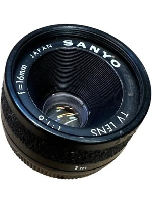 Sanyo TV Lens 1:1.6 f=16mm **SALE** - Image 1 of 4