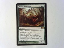 Obstinate Baloth Magic 2011 - Magic the Gathering MTG - Green
