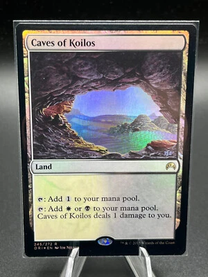 MTG Caves of Koilos 245/272 ORI Rare Land Foil NM+ - Image 1 of 2