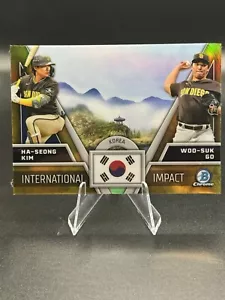 2024 Bowman Chrome-International Impact-Kim/Go #II-19 - Picture 1 of 2