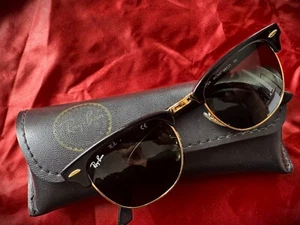 Ray-Ban Clubmaster Classic RB 3016 Green, Sonnenbrille, gebraucht - Bild 1 von 11