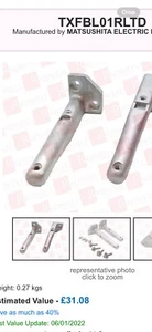 Panasonic TXFBL01RLTD T.V. Mounting Bracket - Picture 1 of 5