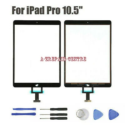 For iPad Pro 10.5'' Touch Screen Glass Digitizer Replacement Assembly Black +Kit - Image 1 of 4