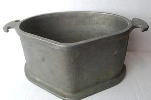 Vintage Guardian Service Ware Heart Shaped Pan No Lid Aluminum 9" Wide - Picture 1 of 8