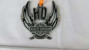 2016 Harley Davidson Christmas Ornament #301- HML - Picture 1 of 5