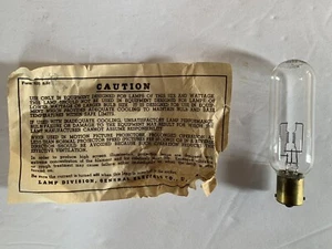 Antike GE General Electric Projektionslampe unbenutzt Altbestand 150 W 120V ohne Karton - Bild 1 von 4