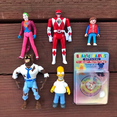 Lot of 6 miscellaneous vintage toys and modern, action figure - Image 1 of 4