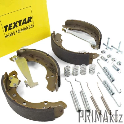 TEXTAR Bremsbacken Satz mit Zubehör für Skoda Fabia I II III Felicia Rapid - Bild 1 von 3