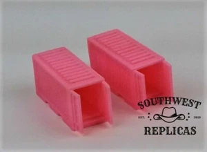 SW Replicas N 120-1309: 20' CARGO CONTAINER - DOORS OPEN - PINK - Set of 2 - Picture 1 of 2