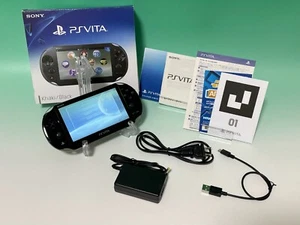Consola Sony PS Vita Caqui Negra PCH 2000 ZA16 PlayStation Japón JP Casi Como Nueva - Imagen 1 de 12