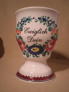 Kurt Hammer Porzellan Tasse " Ewiglich Dein "  - Bild 1 von 4