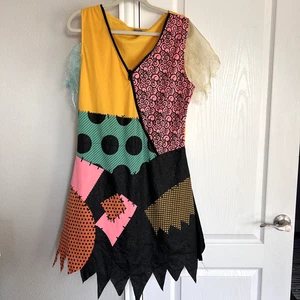 Disney The Nightmare Before Christmas Dress Sally Cosplay Plus 2XL Womens 18- 20 - Picture 1 of 9