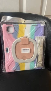 For iPad Air 4th Gen Pro 11" 12.9" 2025 Kids Shockproof Rugged Stand Case Cover - Picture 1 of 6