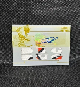 Adam Jones 2011 Triple Threads WHITE WHALE 1/1 GAME USED Patch Auto One of One! - Picture 1 of 2