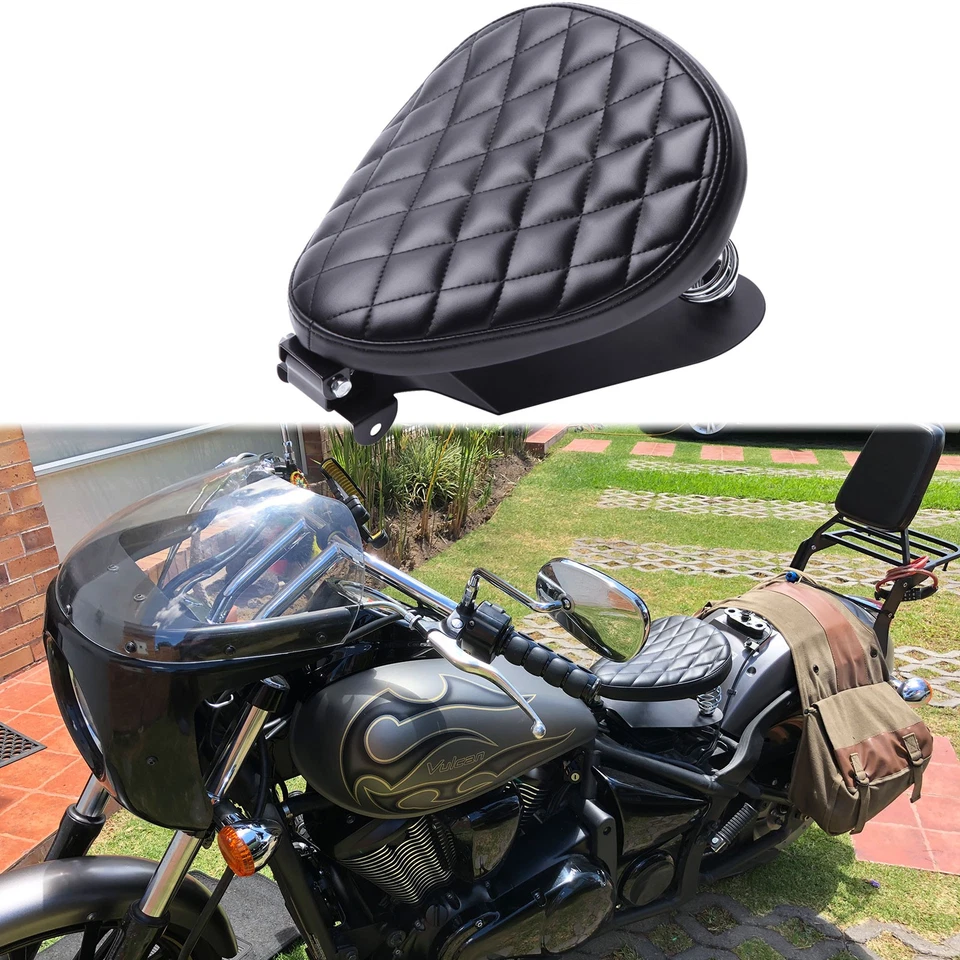 For Kawasaki Vulcan VN 800 900 1500 2000 Bobber Motorcycle Spring Solo Seat Base - Image 1 of 4
