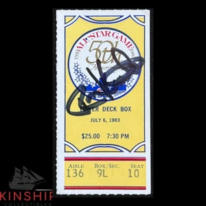 Ron Kittle signed 1983 All Star Game Ticket Stub JSA COA White Sox Auto Z2402 - Picture 1 of 1