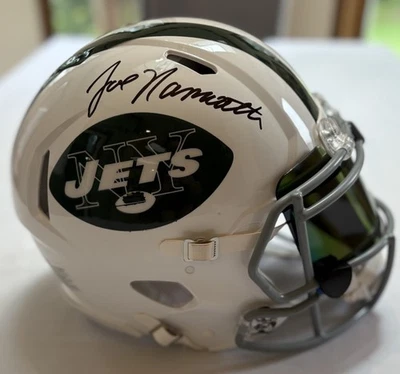 🔥Joe Namath Signed F/S Authentic Helmet - Image 1 of 4