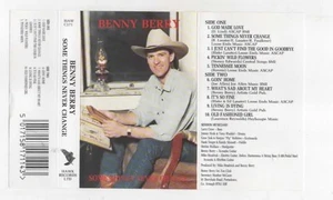 BENNY BERRY - Some Things Never Change - Audio Cassette - Imagen 1 de 1