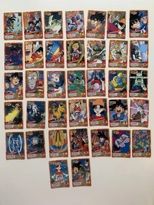 Quasi Full Reg Set 37 Carte Carddass dragon ball Le Grand Combat Français Part 8 - Imagen 1 de 6