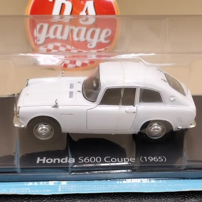 Honda S600 Coupe 1965 branco Hachette 1/24 - Imagem 1 de 4