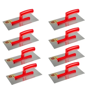 8 uds. Paleta alisadora JUST-inoxidable, 280 x 130 mm, con soporte de mango ABS, paleta alisadora - Imagen 1 de 1