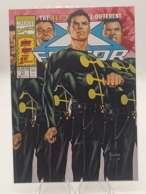 Multiple Man Marvel Masterpieces XL What If Card - Image 1 of 2