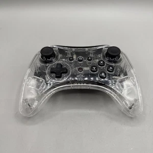 Afterglow Controller Pro Trasparente e Nero PDP 085-018 per Nintendo Wii U - Foto 1 di 5