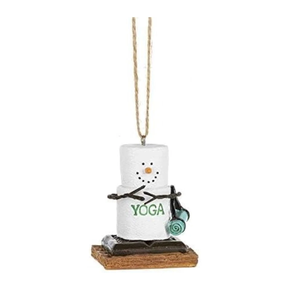 GANZ MX170828 S'mores Yoga Ornament