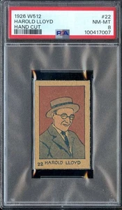 1926 W512 Strip Card #22 Harold Lloyd PSA 8 *DS16004 - Picture 1 of 2