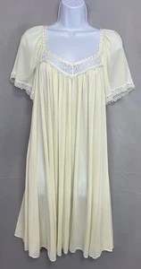 Vintage Midi Nightgown Women’s Sz Large Nylon Y2K - Picture 1 of 8