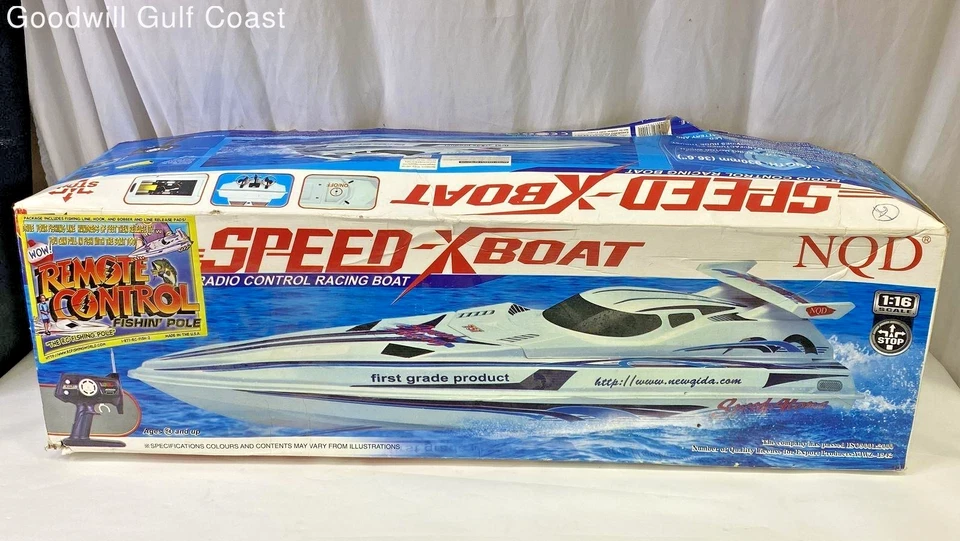 NQD Speed-X barco radio control barco de carreras Foto 1 de 4
