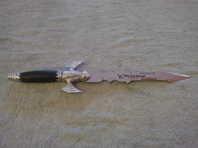 复古白尾餐具手工制作剑 — 第 1/4 张图片