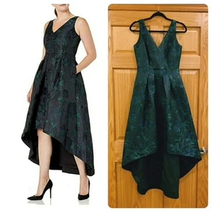 Aidan by Aidan Mattox Jacquard High Low Kleid - Bild 1 von 10