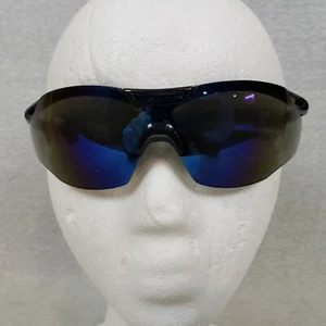 ERB Street-X Safety Glasses Blue Mirror 7 Base Curve Lens Black Frame ANSI Z87.1 - Picture 1 of 6