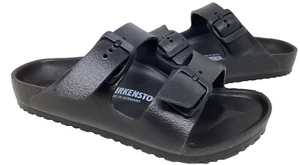 Birkenstock Youth Boy's Arizona Eva Black Slip On Sandals Narrow Sz:1 172F - Picture 1 of 5